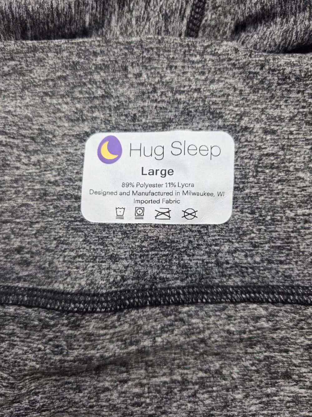 HUG SLEEP POD Original Swaddle Blanket Compression Anxiety Adult Larg Shark Tank